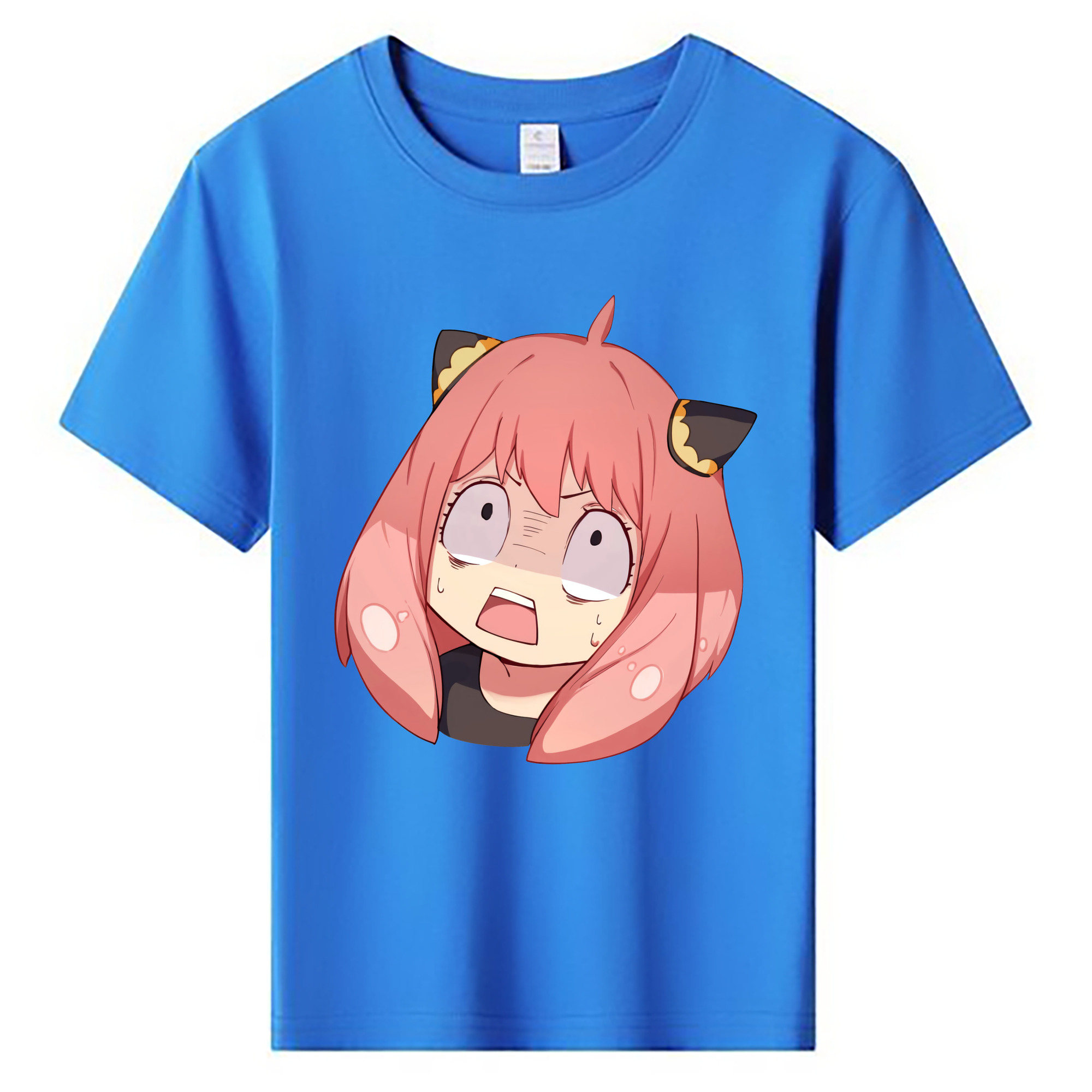 （画像用） SPY×FAMILY间谍家家酒 綿100％キッズTシャツ（フロントプリント）